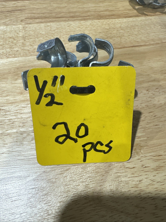 1/2” EMT STRAP One Hole - Lot Of 20
