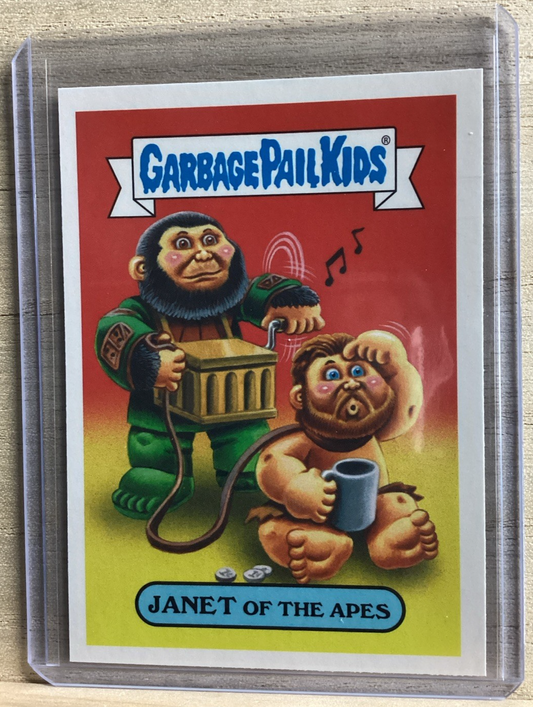 2018 Topps Garbage Pail Kids - Janet of the Apes