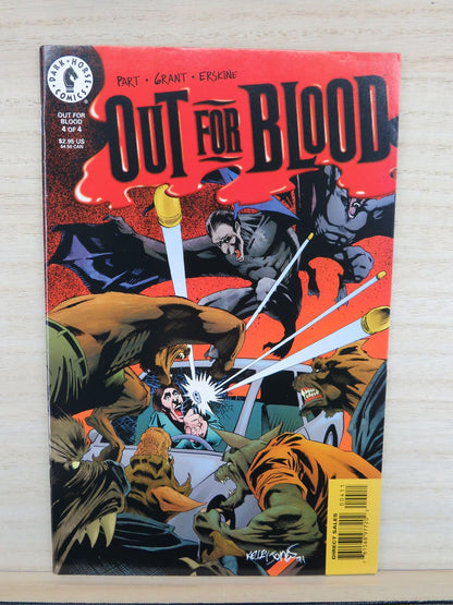 Out For Blood #4 of 4 - Dark Horse Comic - 1999