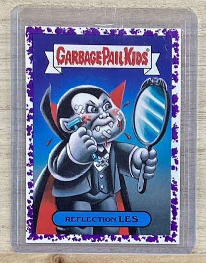 2018 Topps Garbage Pail Kids - Reflection Les - Purple