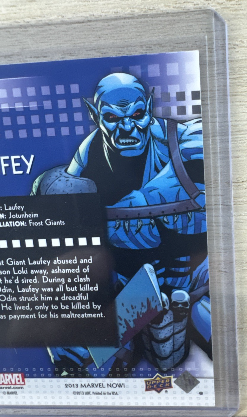 2013 Upper Deck Marvel Now SILVER - #50 Laufey