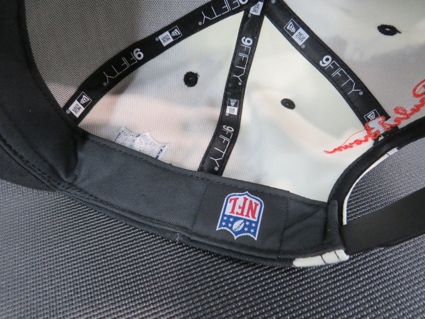 Cincinnati Bengals New Era black Ink Dye 9FIFTY Snapback Hat Flatbill