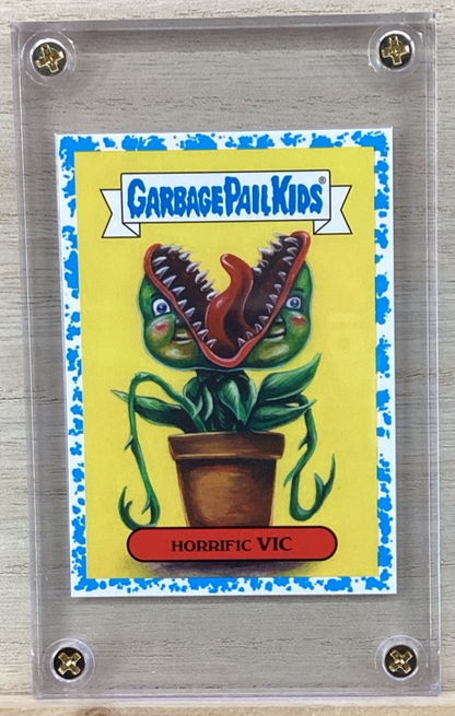 2018 Topps Garbage Pail Kids - Horrific Vic - Blue 58/99
