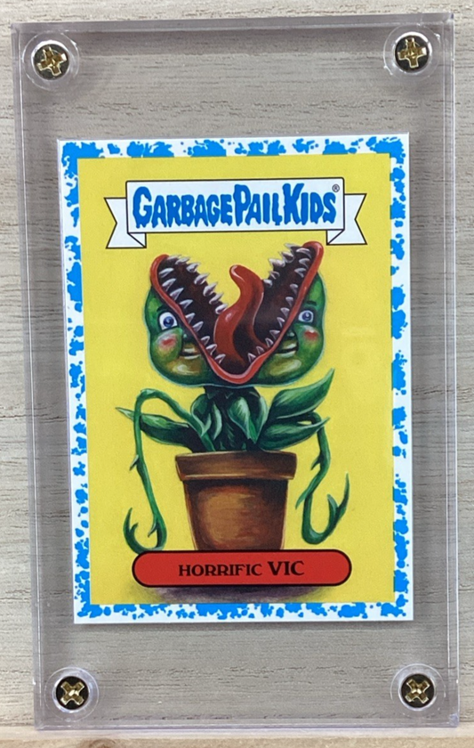 2018 Topps Garbage Pail Kids - Horrific Vic - Blue 58/99