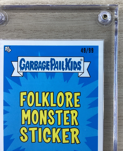 2018 Garbage Pail Kids - Moth Manuel - Blue 49/99