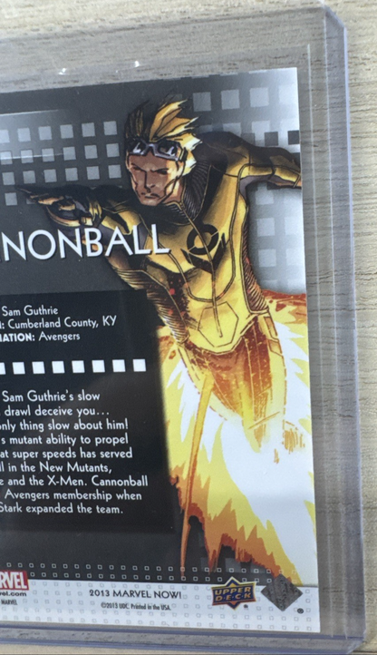 2013 Upper Deck Marvel Now SILVER - #19 Cannonball