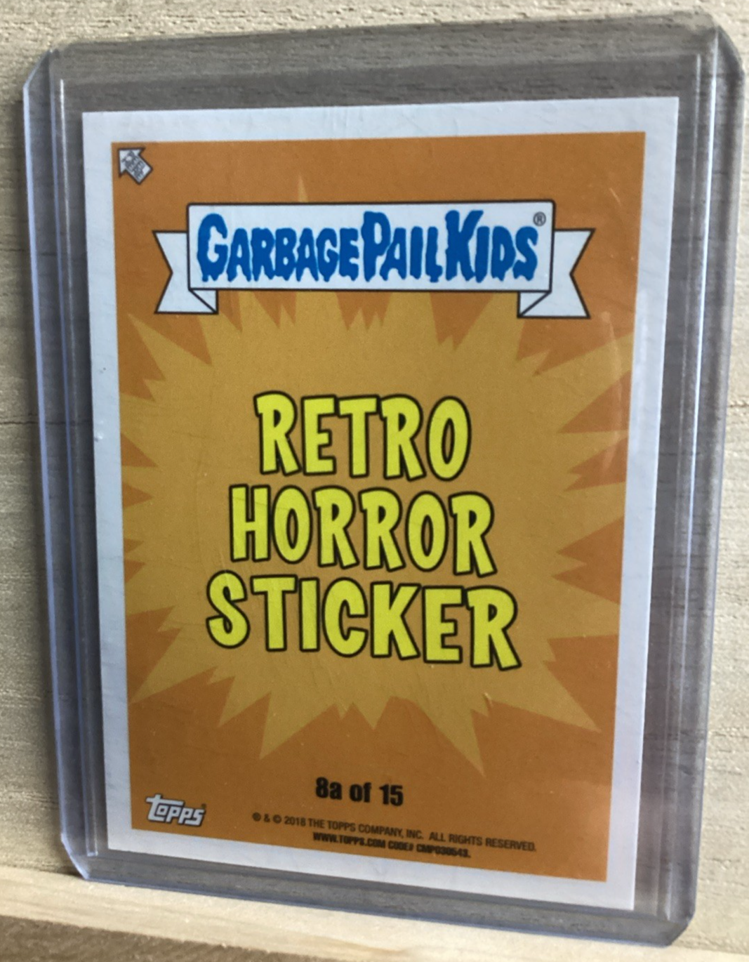 2018 Topps Garbage Pail Kids - Great Wyatt - Green