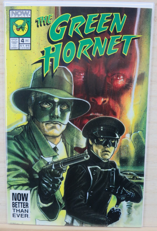 Green Hornet #4 - Now Comics - December 1991