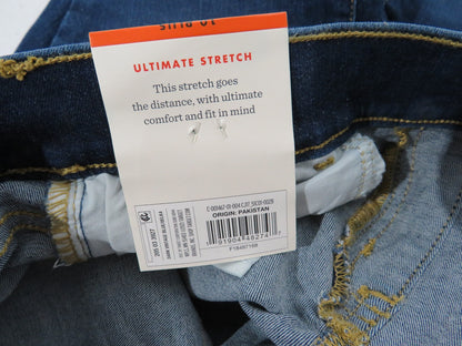 CAT & JACK Girl’s Mid-Rise Pull-On Denim Stretch Jeggings Size 10 Plus