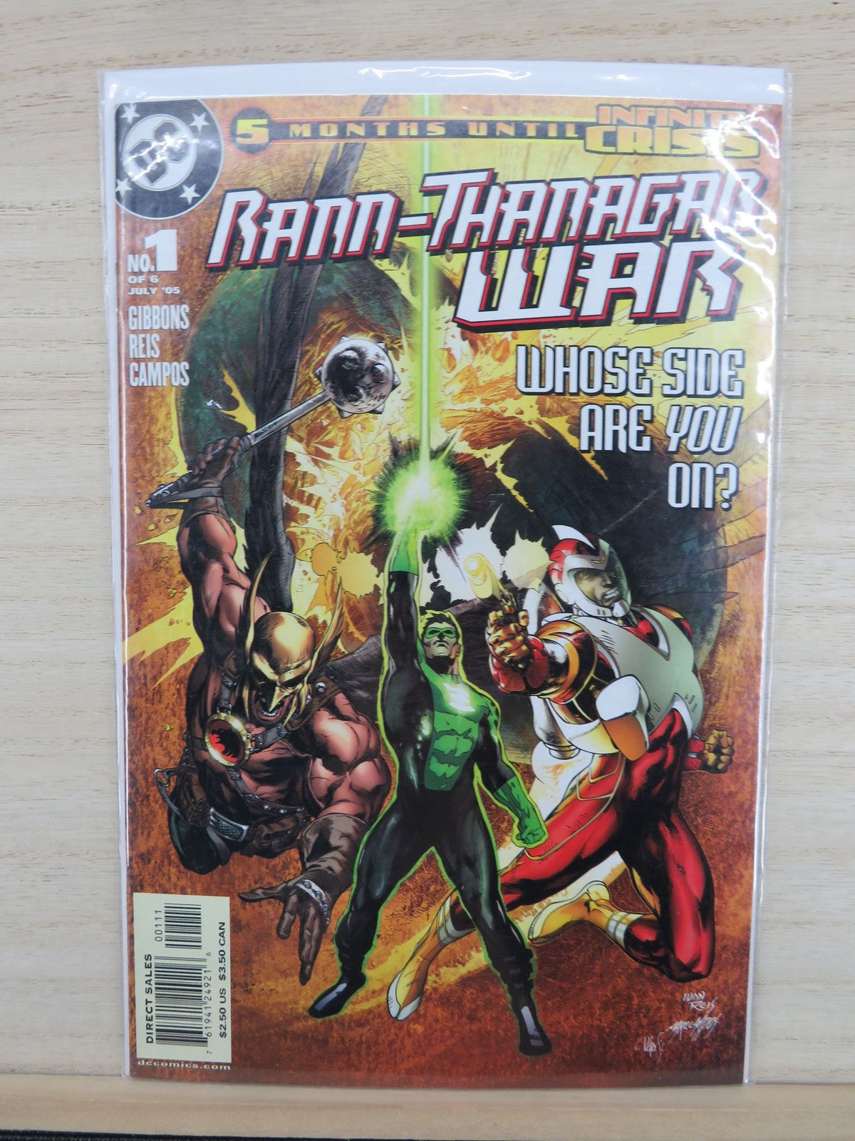 Rann-Thanagar War #1 of 6 Whose Side Are You On? - 2005 - DC Comic
