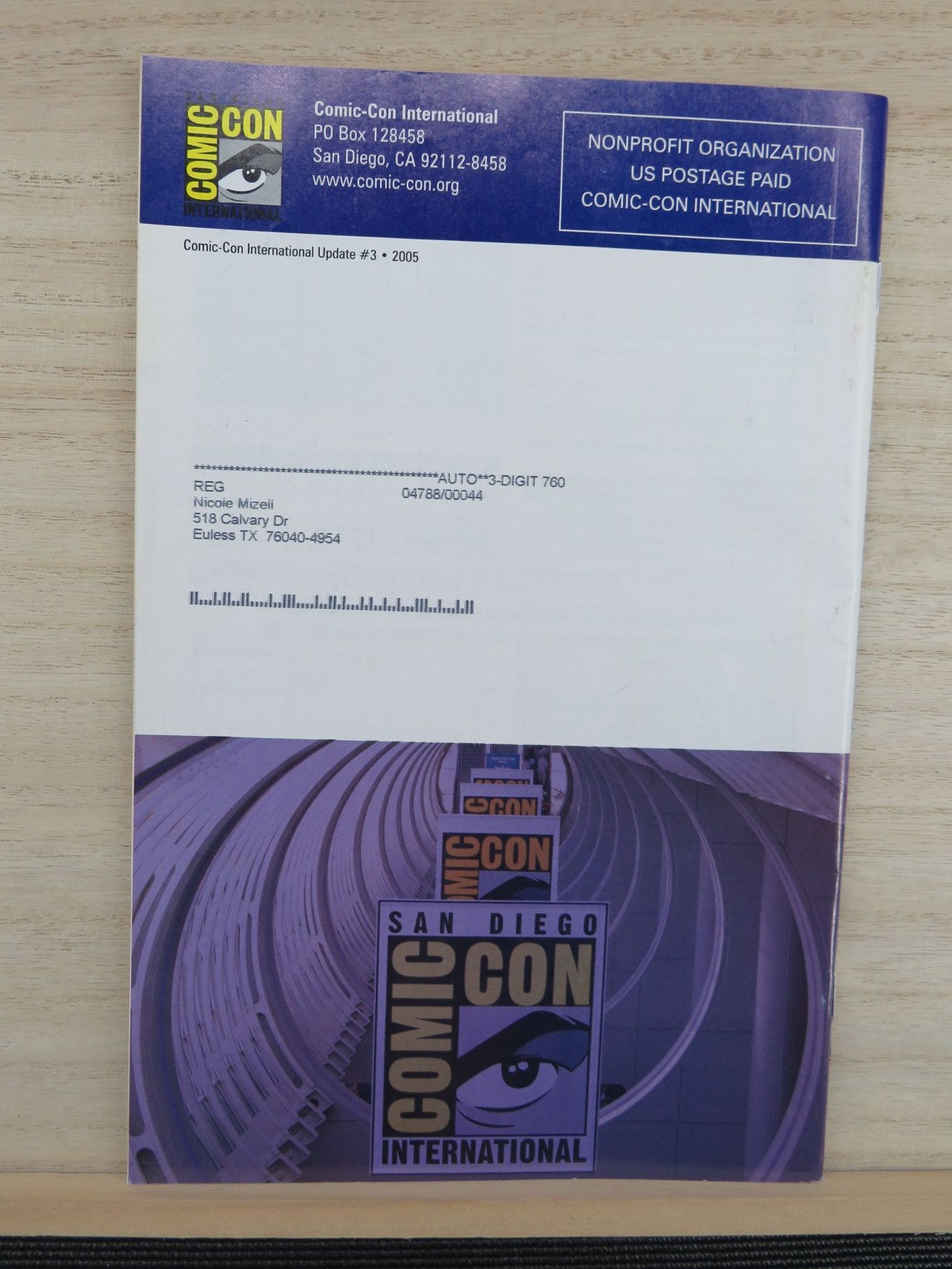 San Diego Comic Con Int'l 2006 Update Guide July 20-23, 2006
