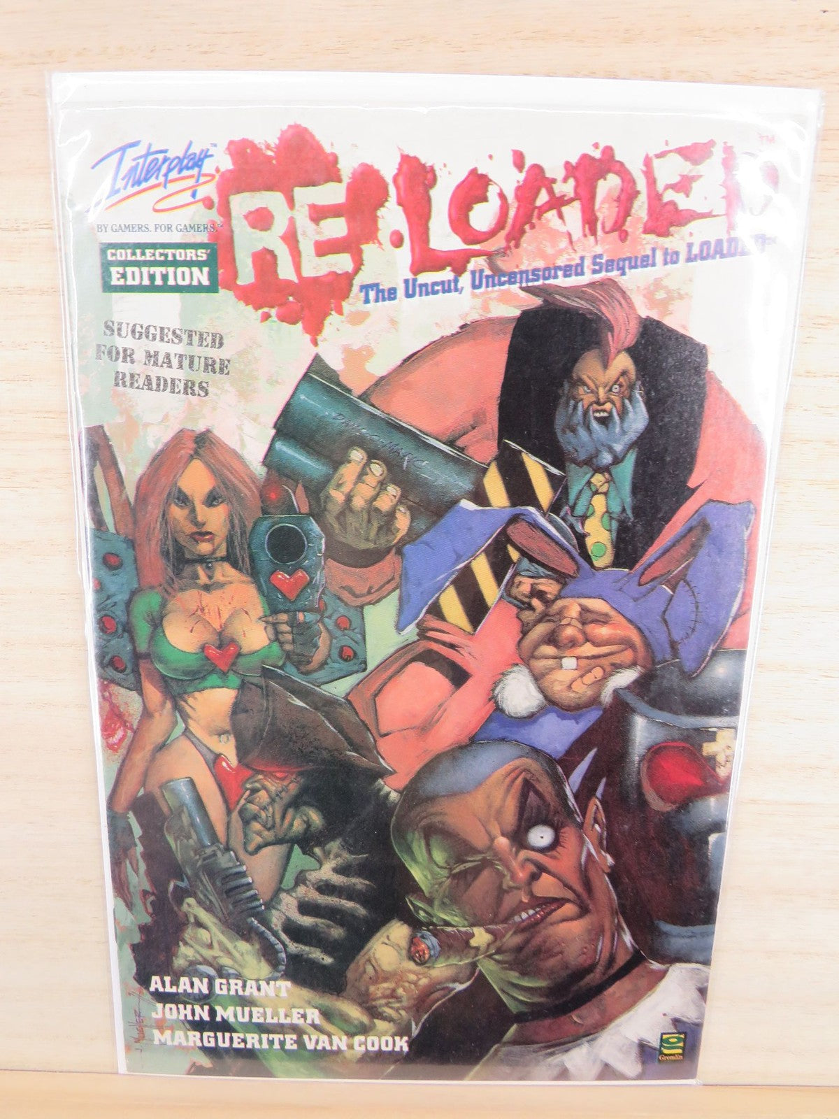 Re-Loaded Collectors Edition - Interplay Comic - 1996