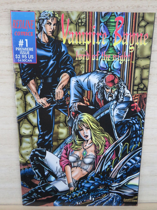 Vampire Bayne Lord of the Night #1 Premiere Issue - Redline Comic - 1996