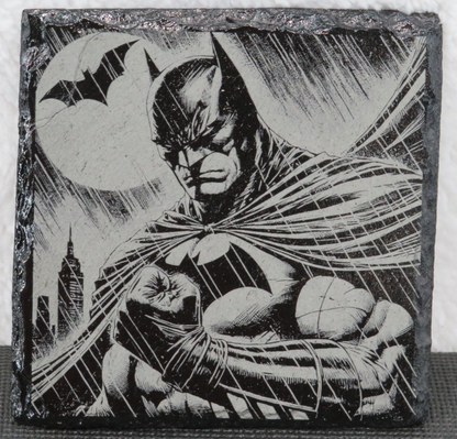 Laser Engraved Slate Coaster - BM4