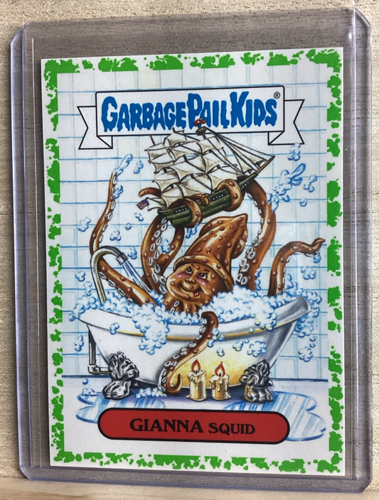 2018 Garbage Pail Kids - Gianna Squid - Green