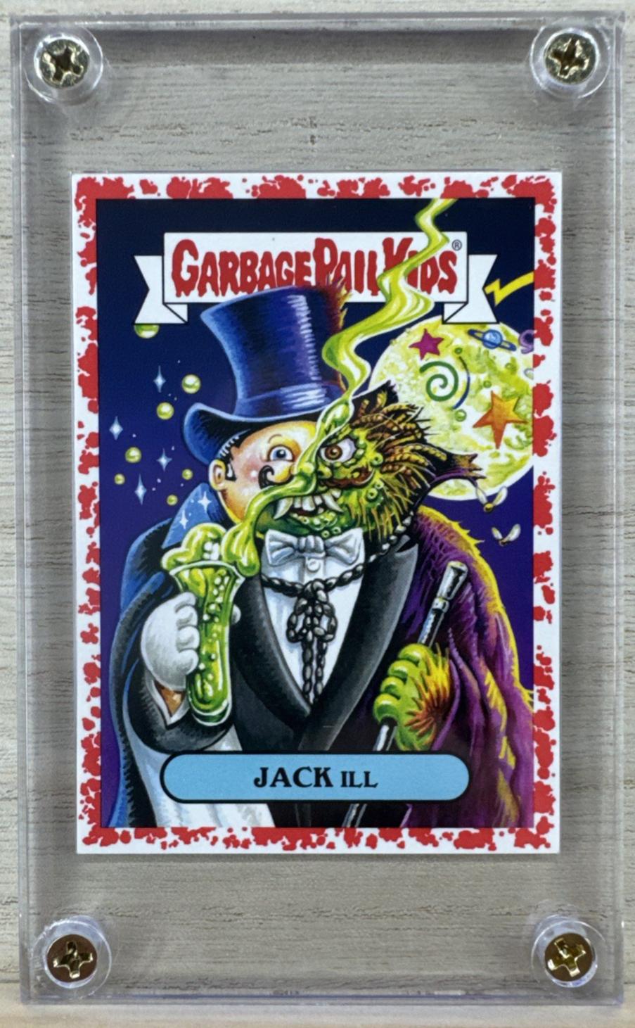 2018 Topps Garbage Pail Kids - Jack ILL - Red 64/75