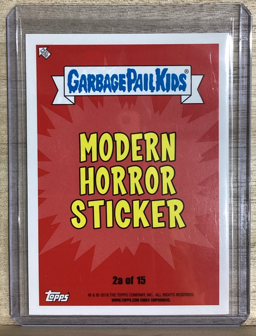 2018 Topps Garbage Pail Kids - Heavy Handed Harvey - Green