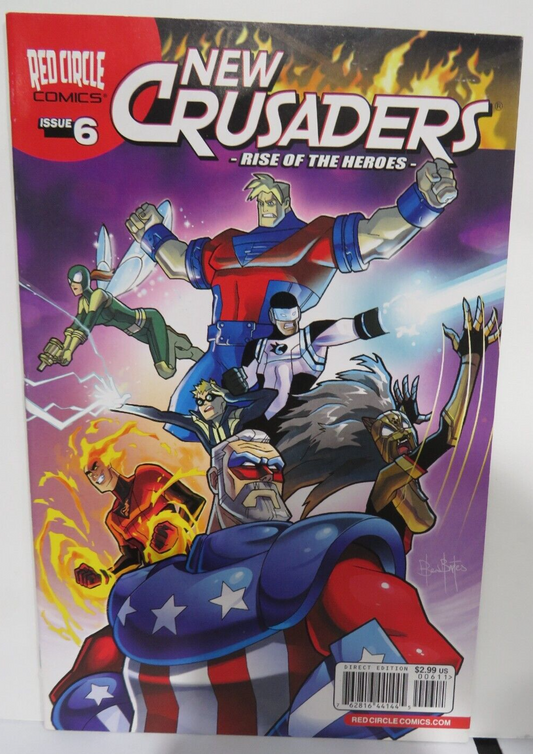 New Crusaders #6 Red Circle Comic