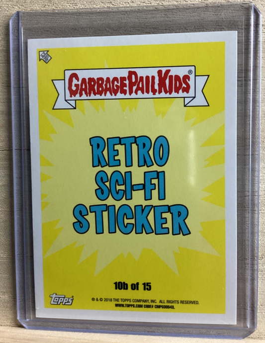 2018 Topps Garbage Pail Kids - Splittin Sigourney - Green