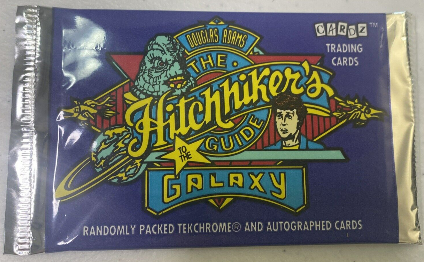 The Hitchhiker's Guide to the Galaxy Trading Cards Packs - Lot of 2 packs - New