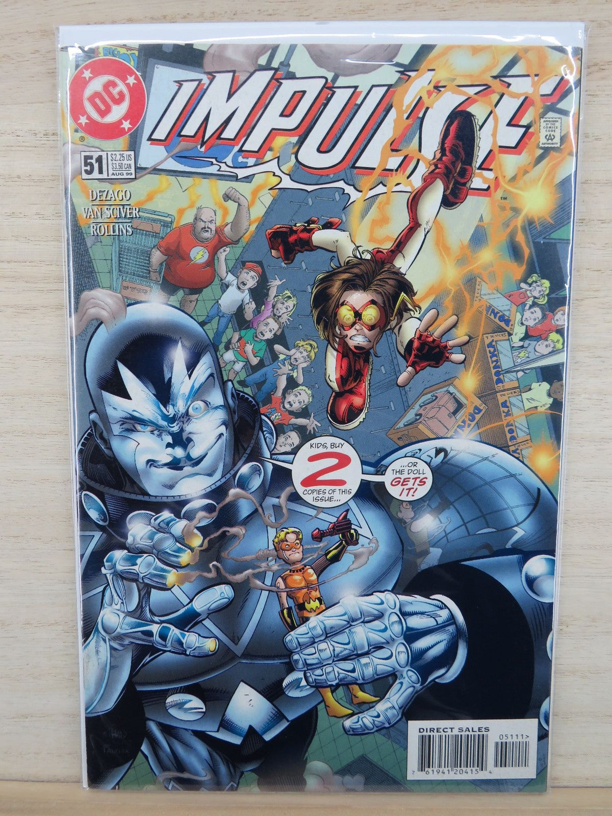 Impulse #51 August 1999 - DC Comic