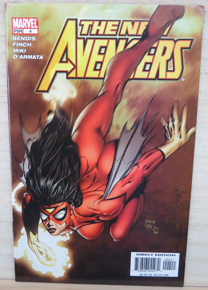 THE NEW AVENGERS #4 - 2005 - MARVEL COMIC