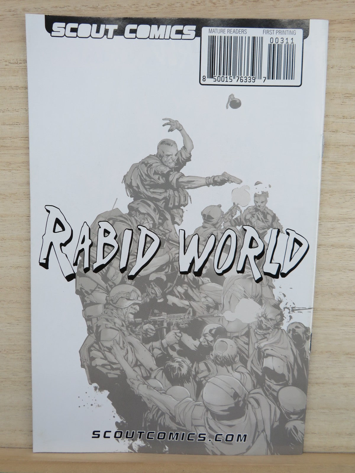 Rabid World #1-4 - Scout Comics - 2021 - Lot of 4 Comics