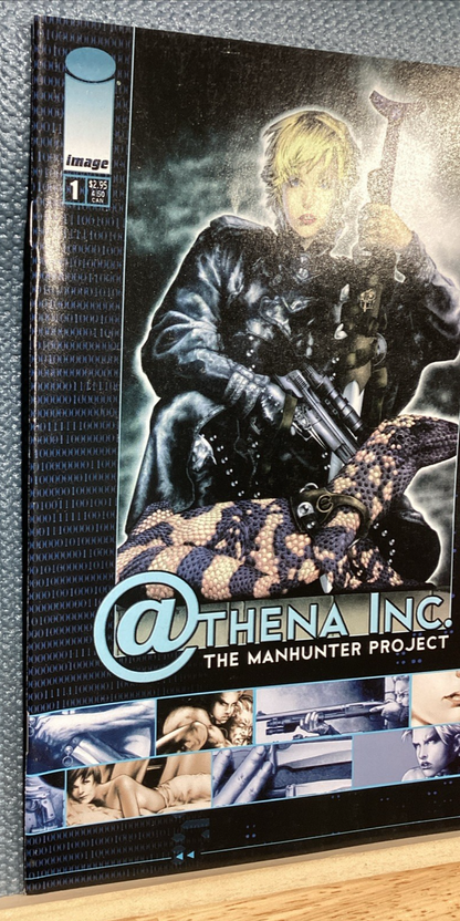 Athena Inc. The Manhunter Project #1 - Image Comics - 2002