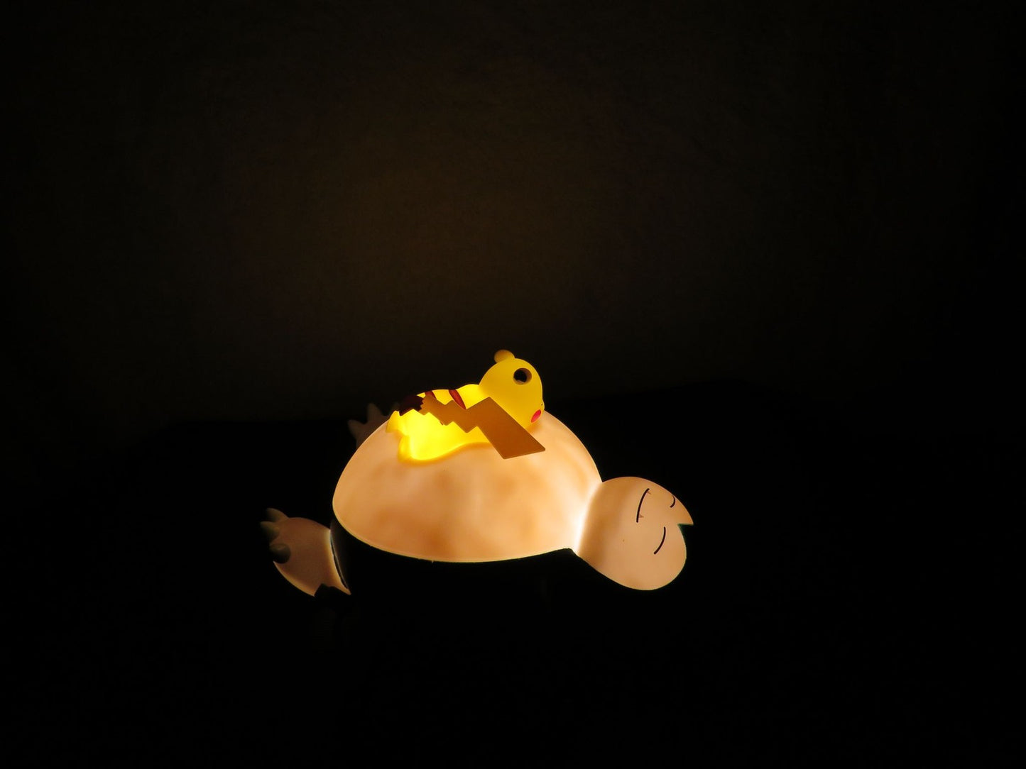 Pokemon Sleeping Snorlax & Pikachu 3D Night Light w/ USB Plug