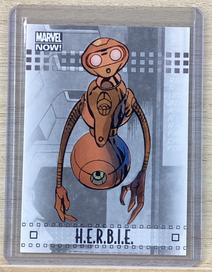 2013 Upper Deck Marvel Now SILVER - #34 H.E.R.B.I.E.