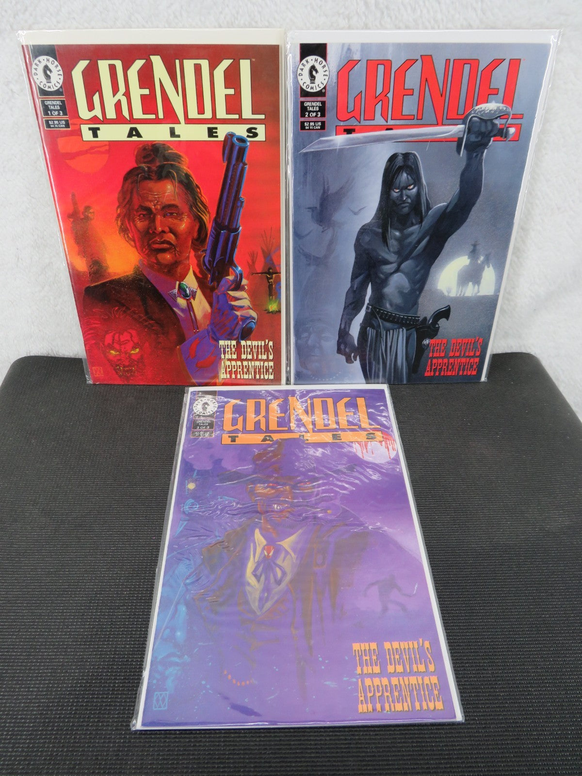 GRENDEL TALES: THE DEVIL'S APPRENTICE #1-3 - Dark Horse Comics - 1997