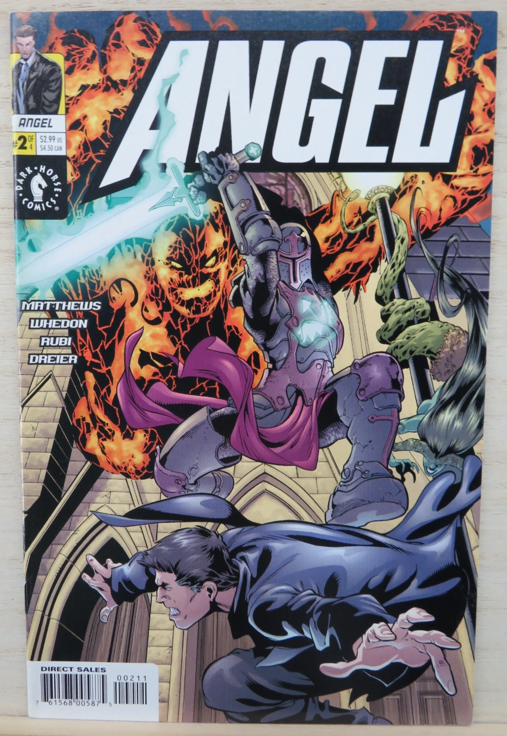 ANGEL #2 (Of 4) - Oct 2001 - Dark Horse Comic