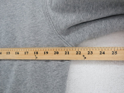 Tommy Hilfiger Men's Sweatshirt - Big Flag Logo Spell Out - Gray - Size Medium