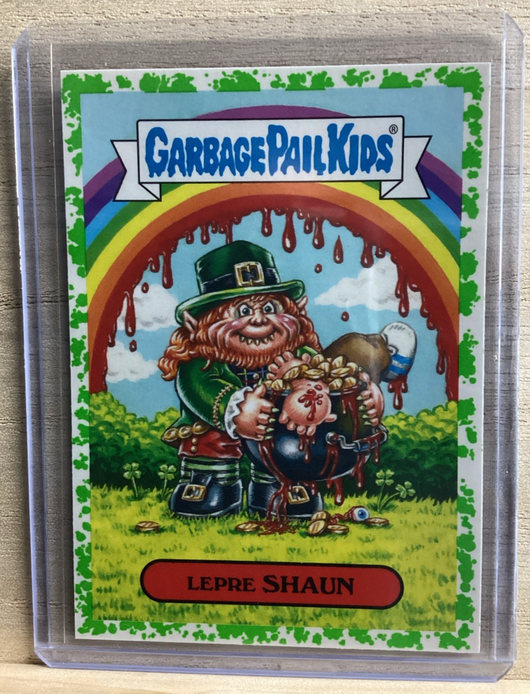 2018 Topps Garbage Pail Kids - Lepre Shaun - Green