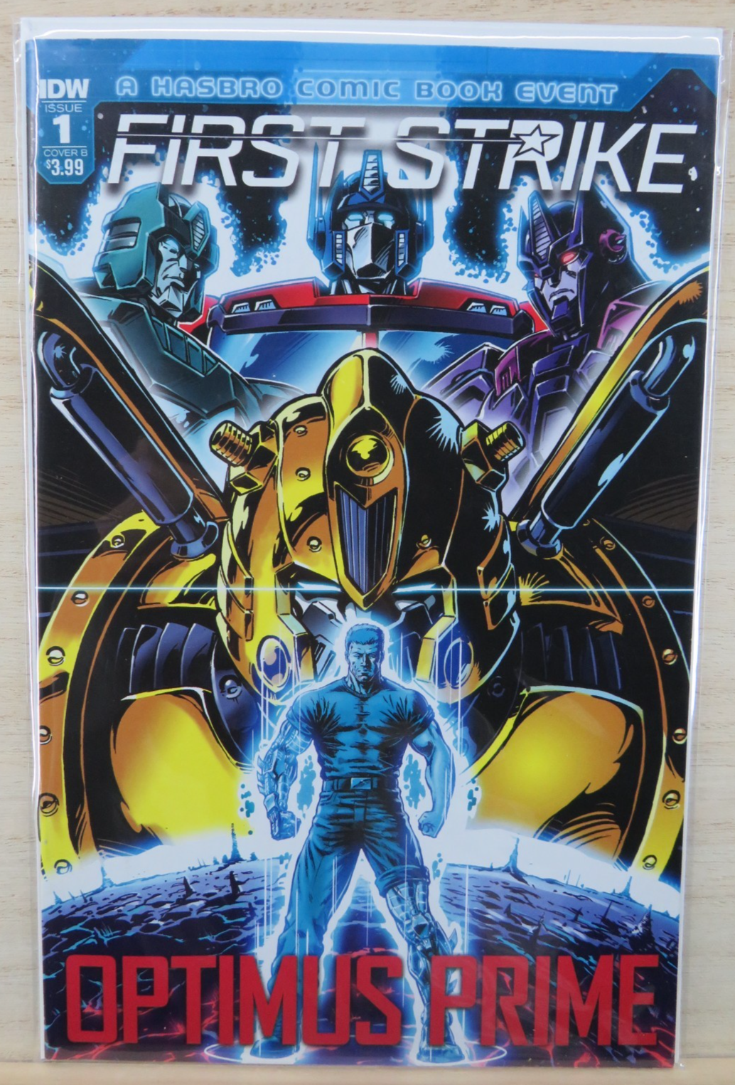 First Strike Optimus Prime #1 Cover B - IDW Comic