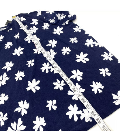 Original Use - Size XXL Crew Neck Short Sleeve T-Shirt Floral Navy