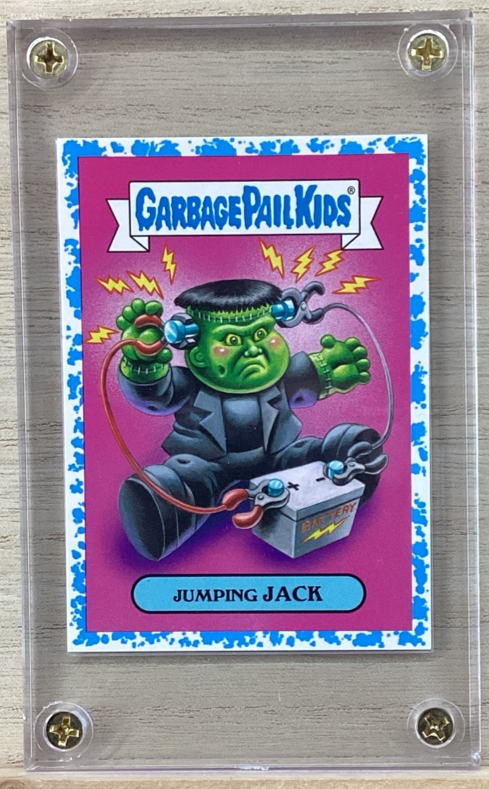 2018 Topps Garbage Pail Kids - Jumping Jack - Blue 33/99