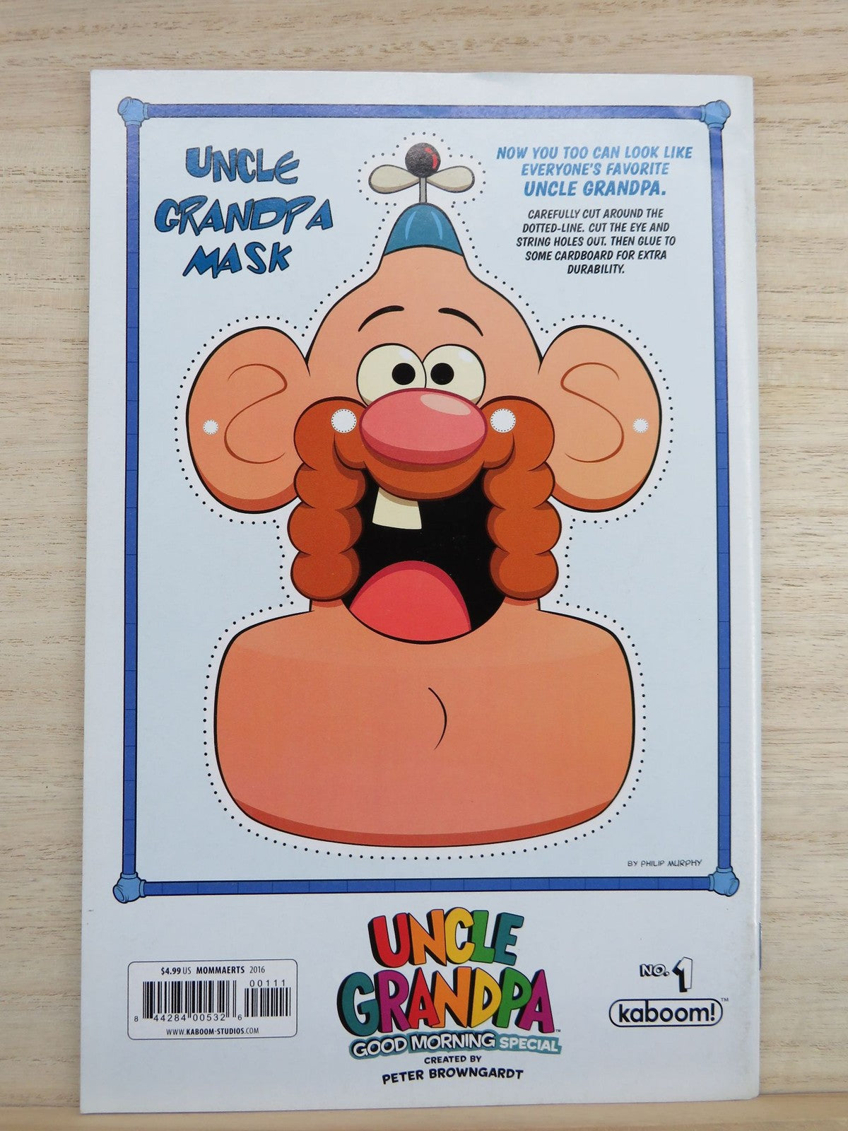 Uncle Grandpa Good Morning Special #1 2016 - Kaboom Comic