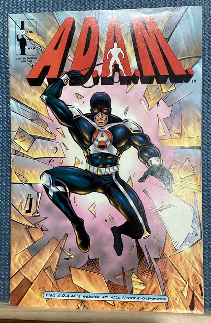 Adam Ashcan #1 - Ashcan Comic Books - 1998