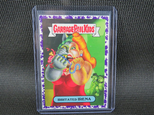 2018 Topps Garbage Pail Kids - Irritated Irena #13b - Purple0