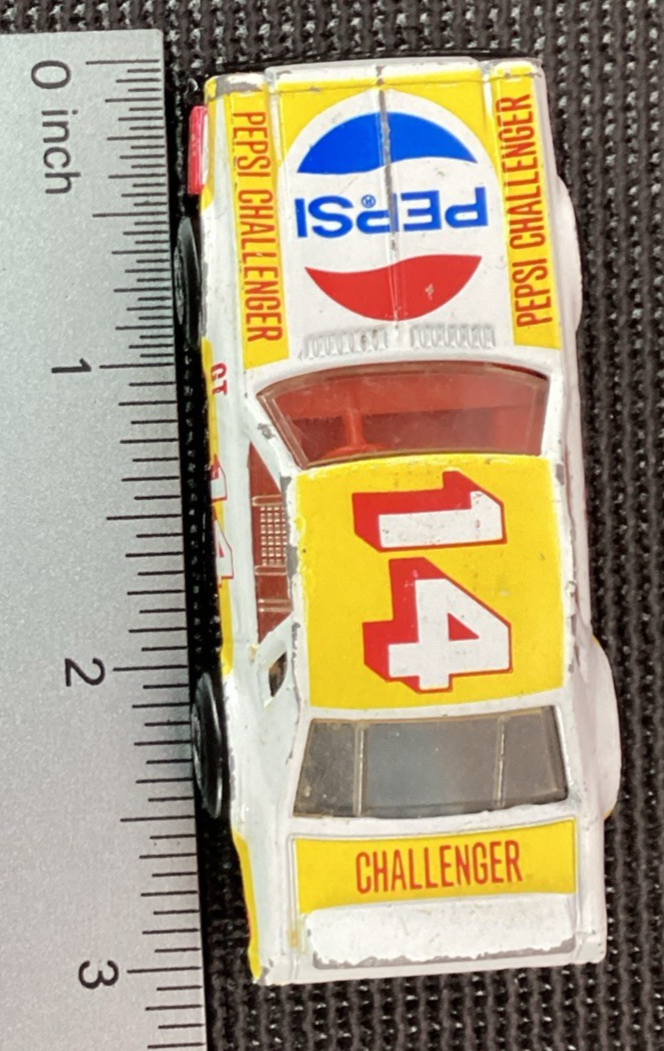 1980 Matchbox Chevy Pro Stocker Pepsi Challenger Stock Car #14