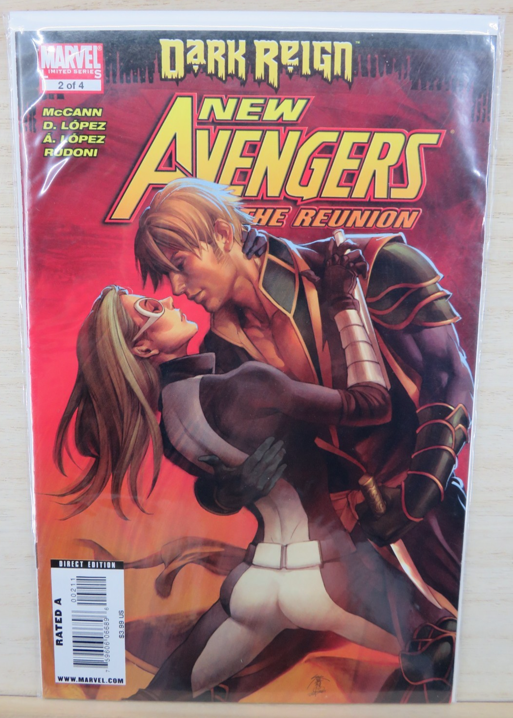 New Avengers The Reunion #2 of 4 - Dark Reign - Marvel Comic