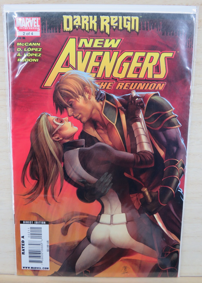 New Avengers The Reunion #2 of 4 - Dark Reign - Marvel Comic