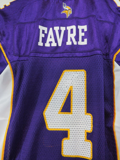 Minnesota Vikings Reebok NFL Jersey - Youth Medium 10-12 - Brett Favre #49