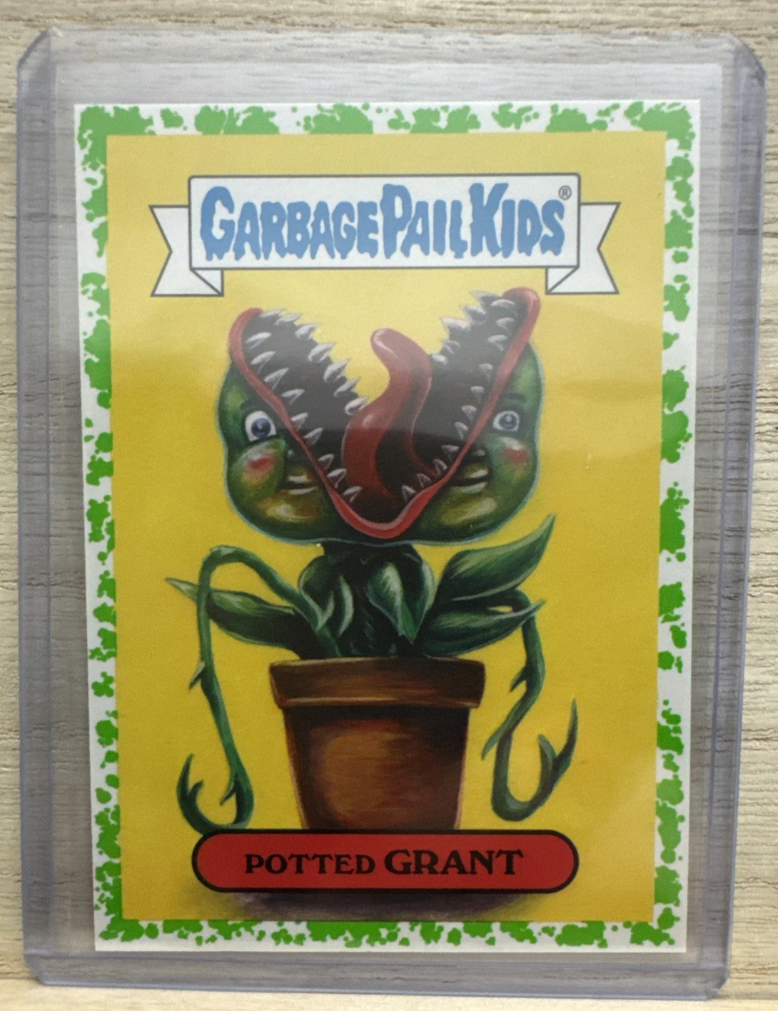 2018 Topps Garbage Pail Kids - Potted Grant - Green