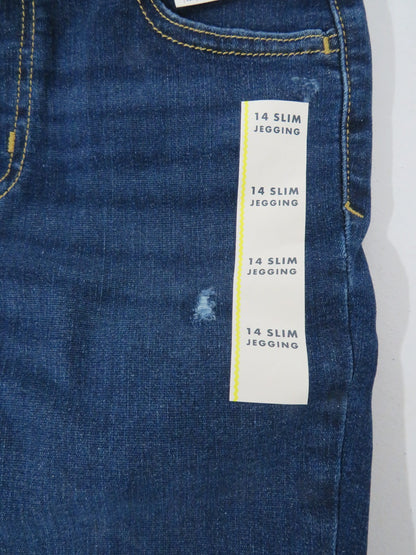 Cat & Jack Girls' Size 14 Slim Mid-Rise Pull-On Jeggings