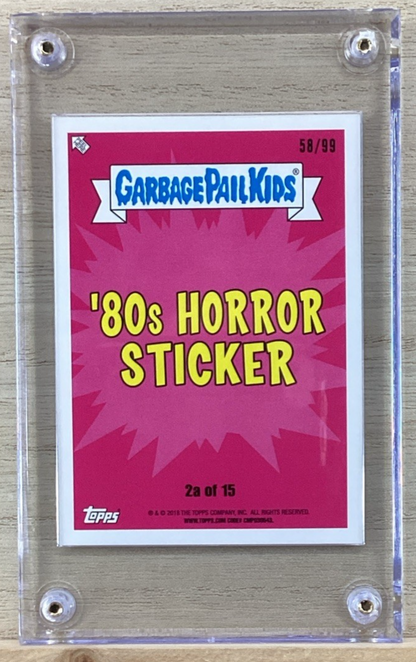 2018 Topps Garbage Pail Kids - Horrific Vic - Blue 58/99