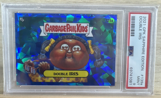 2021 Garbage Pail Kids Sapphire Edition - Double Iris #139a - PSA 9