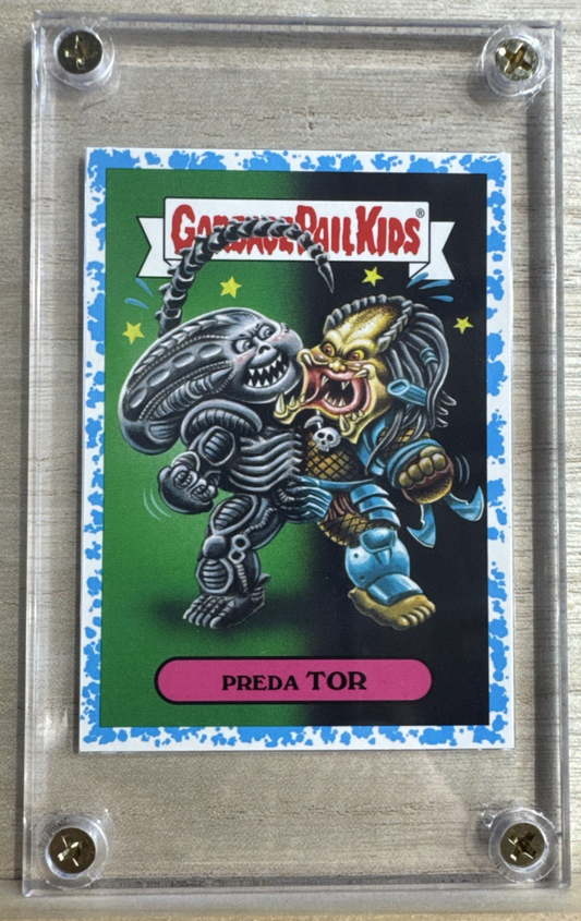 2018 Topps Garbage Pail Kids - Preda Tor - Blue 75/99