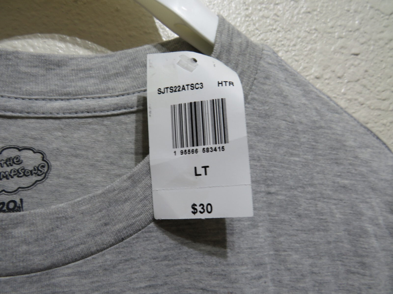 The Simpsons Springfield Characters T Shirt - Size LT